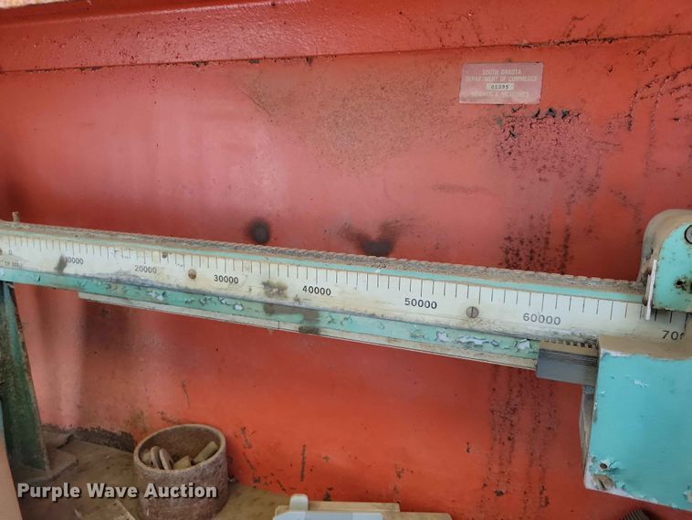 image for item EE1164 1977 Thurman 40PT34X10 truck scale