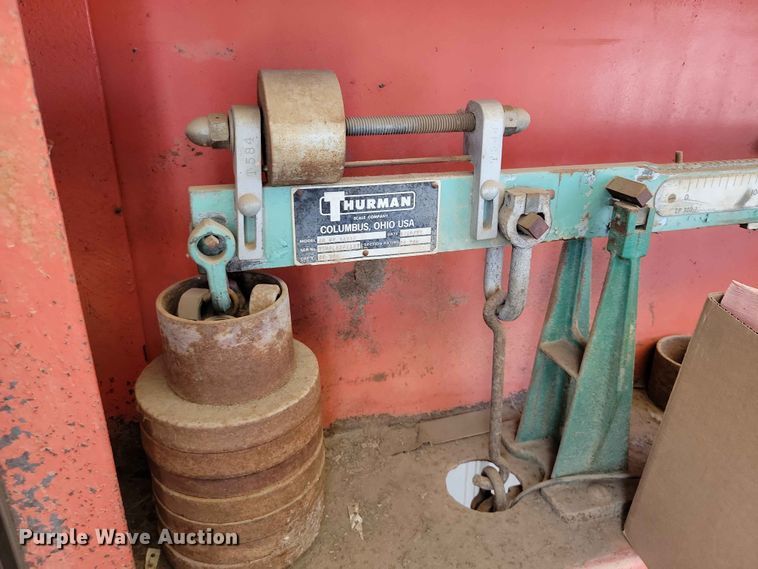 image for item EE1164 1977 Thurman 40PT34X10 truck scale
