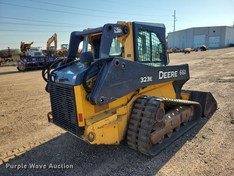 image for item EE1165 2015 John Deere 323E tracked skid steer loader