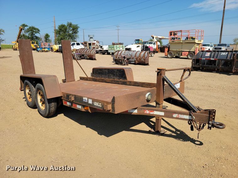 image for item EE1168 2005 Dressen Custom Trailers equipment trailer