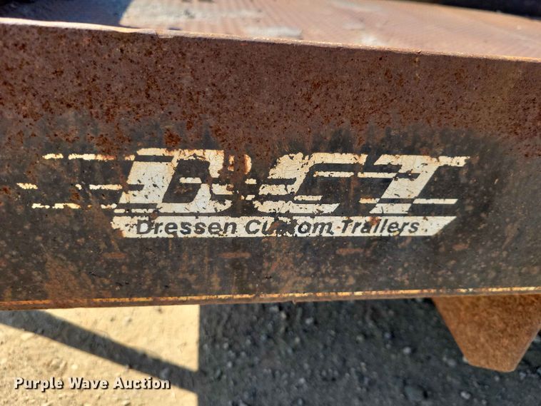 image for item EE1168 2005 Dressen Custom Trailers equipment trailer