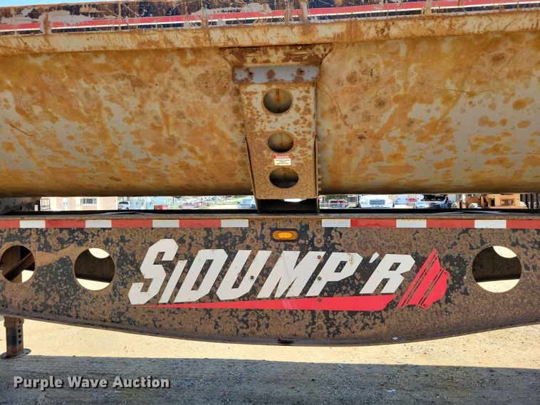 image for item EE1170 2011 SiDump'R Trailers SDR325 side dump trailer