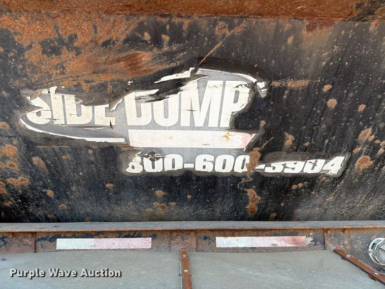 image for item EE1173 2010 Side Dump Industries side dump trailer