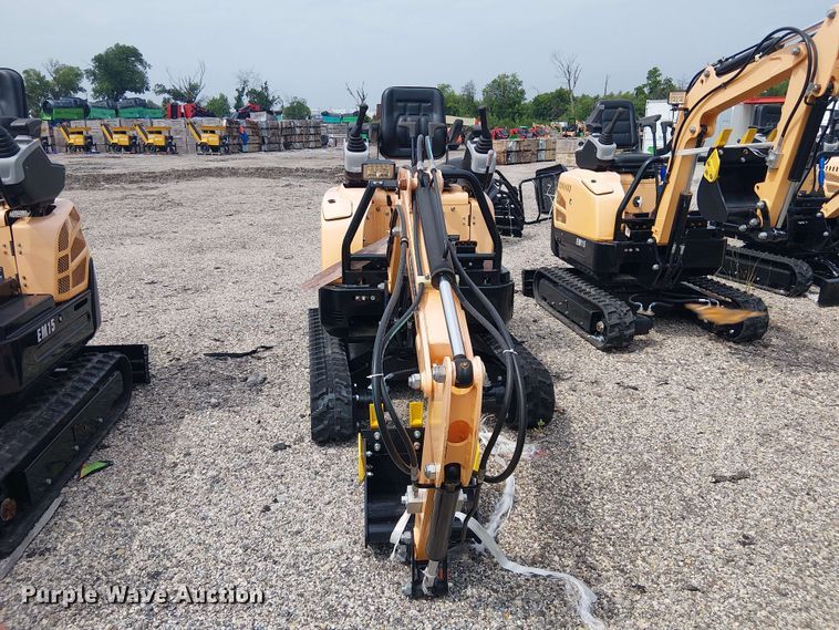 image for item EE1480 2024 Erie Industries EM15 mini excavator
