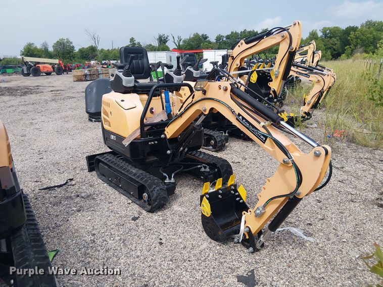 image for item EE1480 2024 Erie Industries EM15 mini excavator