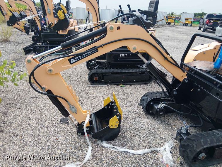 image for item EE1480 2024 Erie Industries EM15 mini excavator