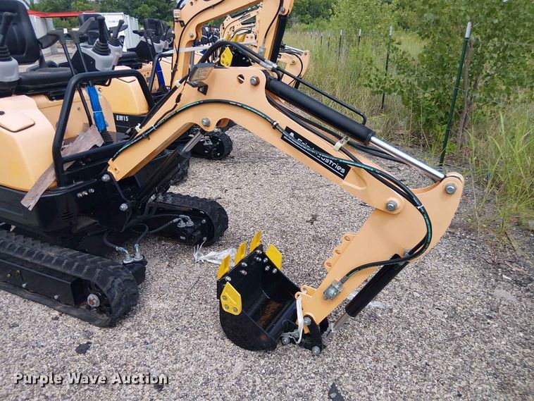 image for item EE1480 2024 Erie Industries EM15 mini excavator