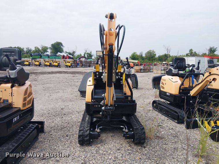 image for item EE1481 2024 Erie Industries EM15 mini excavator