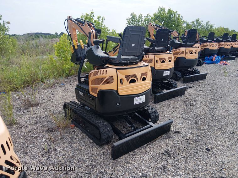 image for item EE1481 2024 Erie Industries EM15 mini excavator