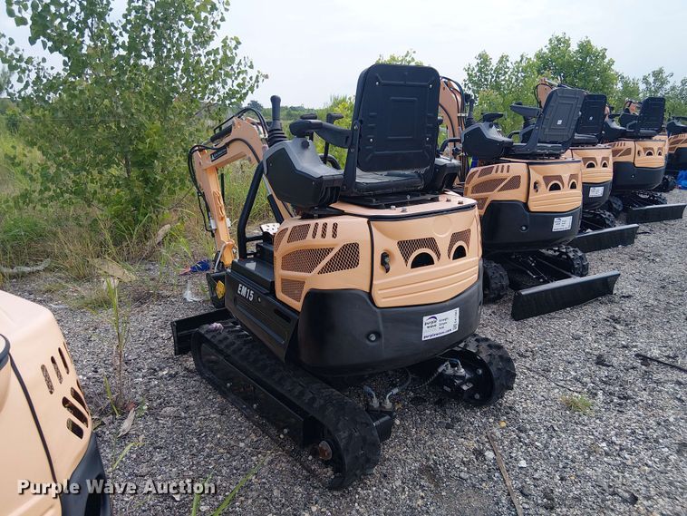 image for item EE1482 2024 Erie Industries EM15 mini excavator