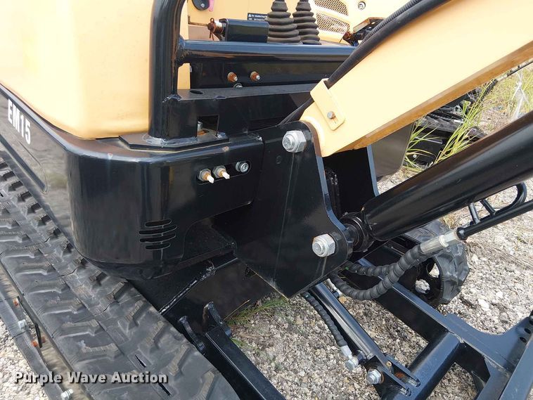 image for item EE1482 2024 Erie Industries EM15 mini excavator