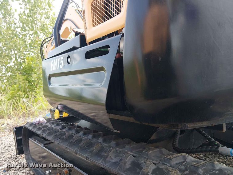 image for item EE1482 2024 Erie Industries EM15 mini excavator