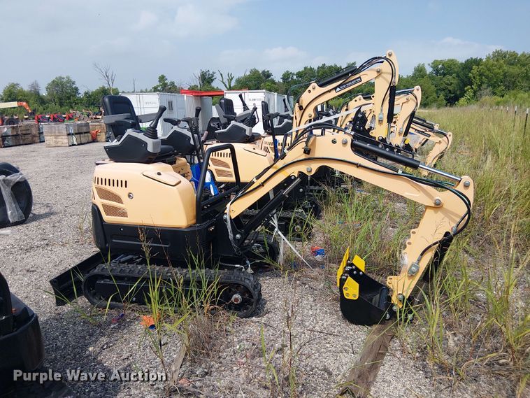 image for item EE1483 2024 Erie Industries EM15 mini excavator