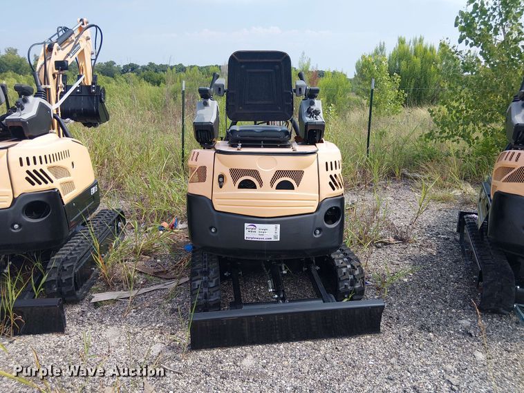 image for item EE1483 2024 Erie Industries EM15 mini excavator