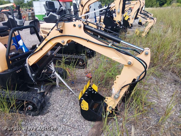 image for item EE1483 2024 Erie Industries EM15 mini excavator