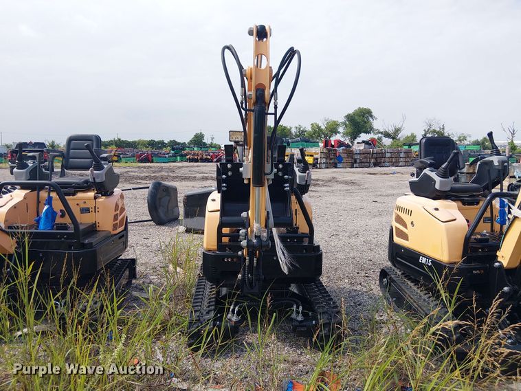 image for item EE1484 2024 Erie Industries EM15 mini excavator