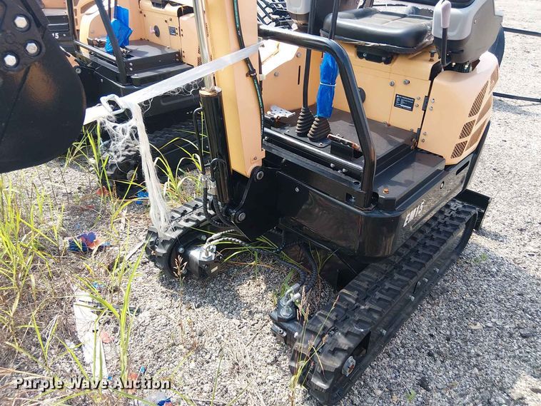 image for item EE1484 2024 Erie Industries EM15 mini excavator