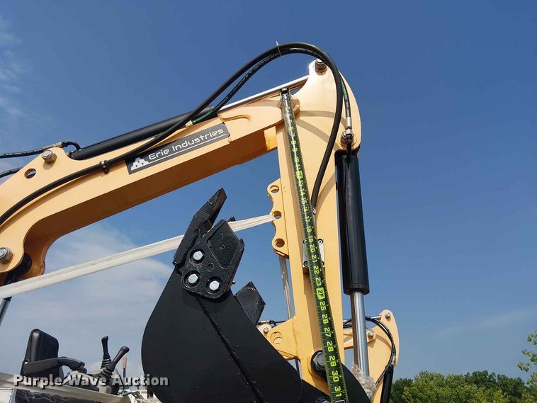 image for item EE1484 2024 Erie Industries EM15 mini excavator