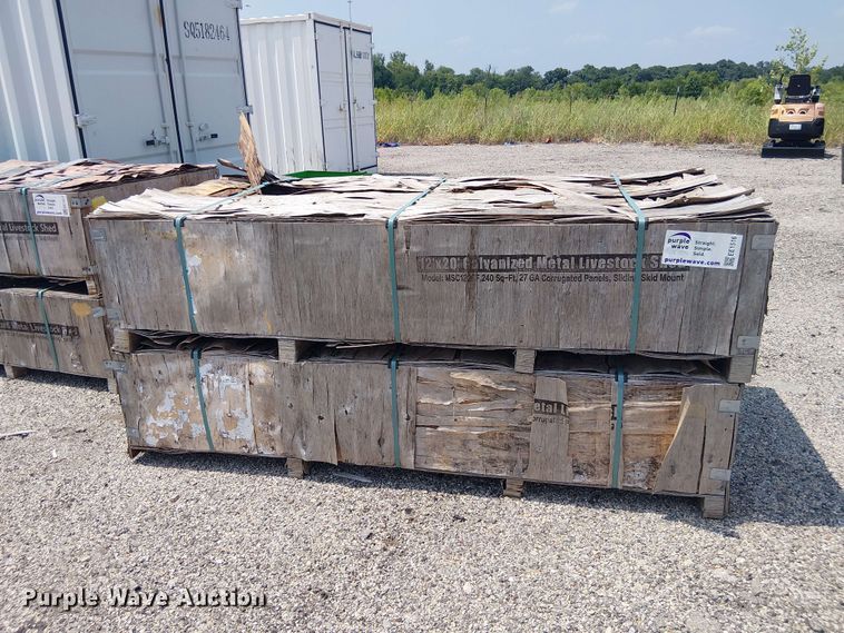 image for item EE1516 (2) Valley Pioneer MSC1220F livestock sheds