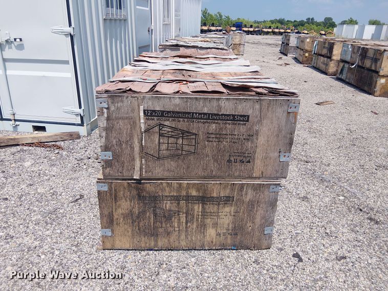 image for item EE1521 (2) Valley Pioneer MSC1220F livestock sheds