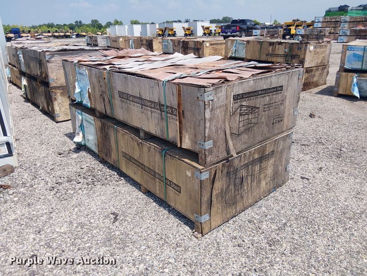 image for item EE1521 (2) Valley Pioneer MSC1220F livestock sheds