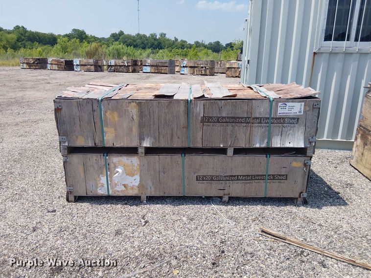 image for item EE1521 (2) Valley Pioneer MSC1220F livestock sheds