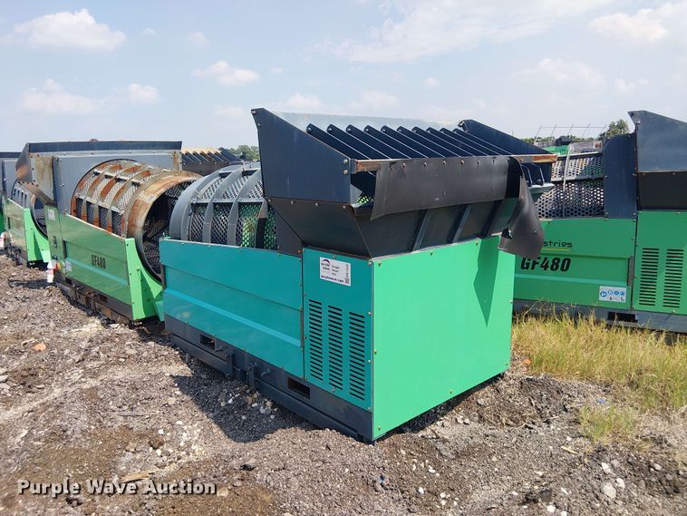 image for item EE1522 Erie Industries GF480 trommel screen