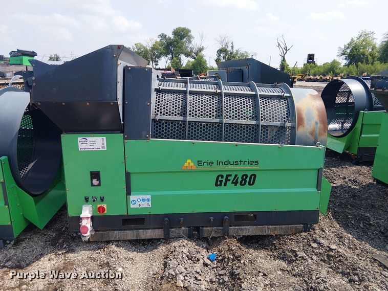 image for item EE1524 Erie Industries GF480 trommel screen