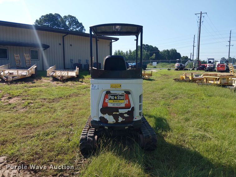 image for item EE1631 2018 Bobcat E20 mini excavator
