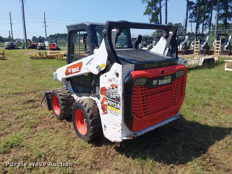 image for item EE1634 2022 Bobcat S64 skid steer loader