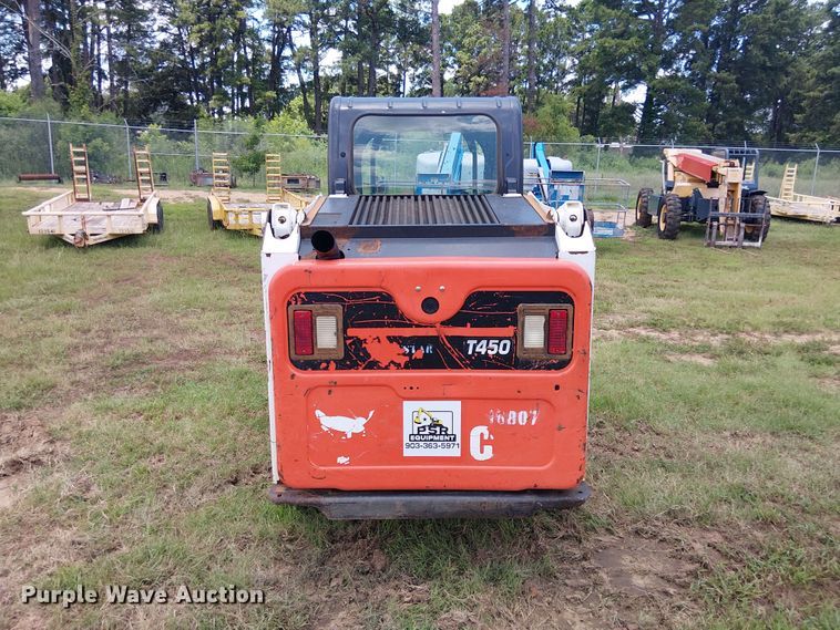 image for item EE1635 2019 Bobcat T450 tracked skid steer loader