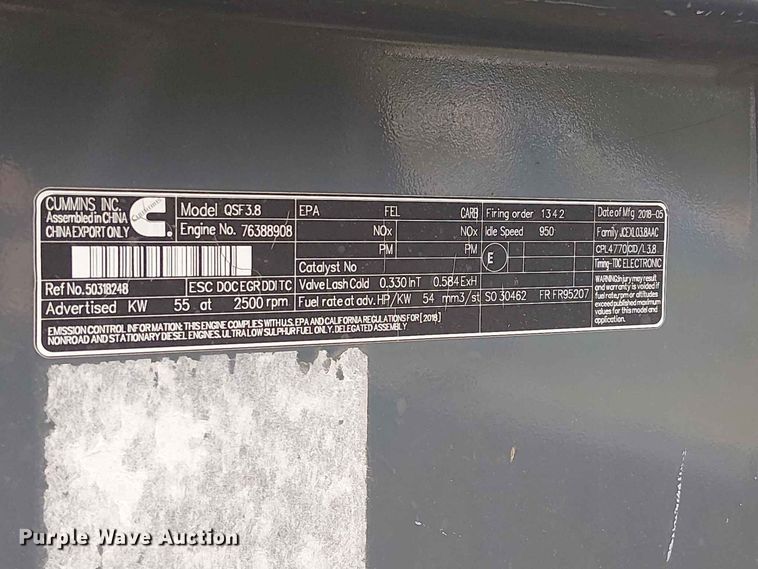 image for item EE1638 2018 Gehl RS6-42 telehandler