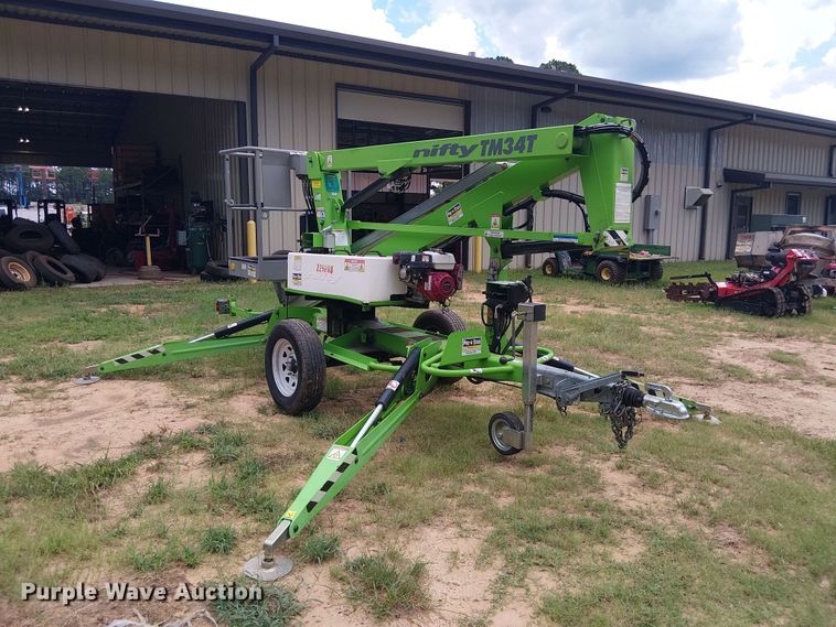 image for item EE1640 2018 Nifty TM34TGE boom lift