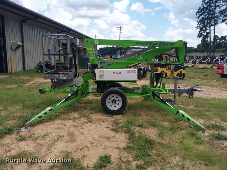 image for item EE1640 2018 Nifty TM34TGE boom lift
