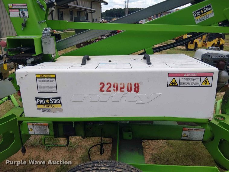 image for item EE1640 2018 Nifty TM34TGE boom lift