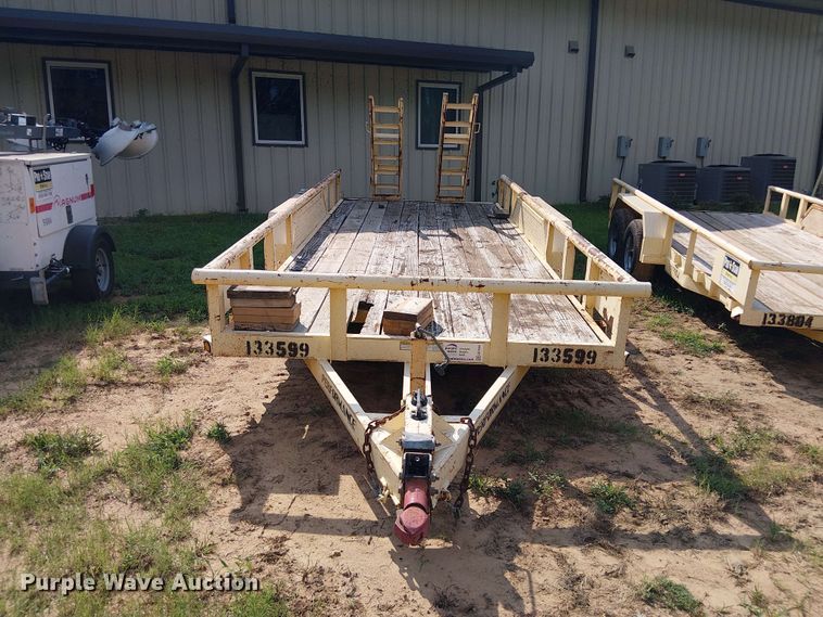 image for item EE1644 2016 Parker Performance utility trailer