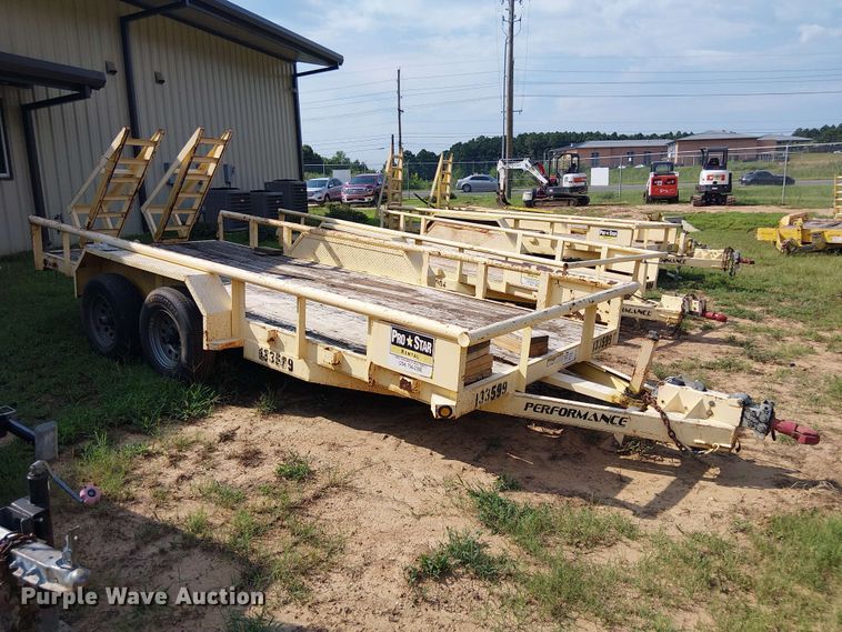 image for item EE1644 2016 Parker Performance utility trailer
