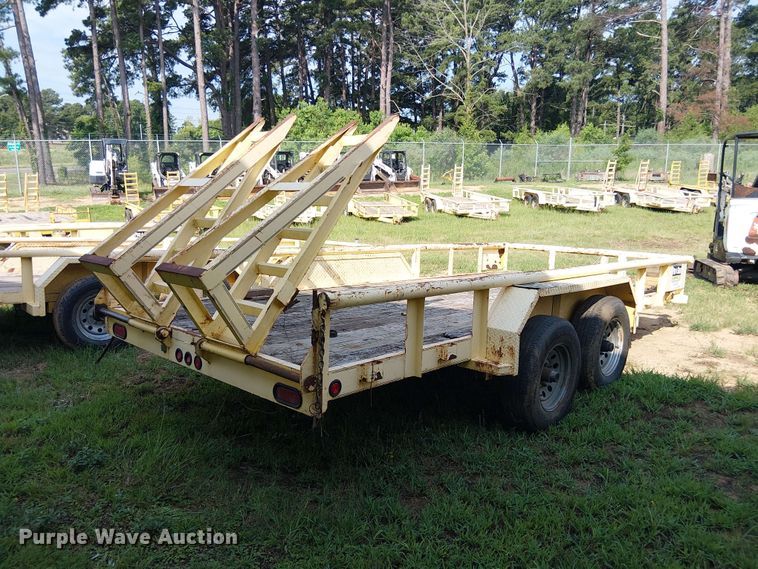 image for item EE1644 2016 Parker Performance utility trailer