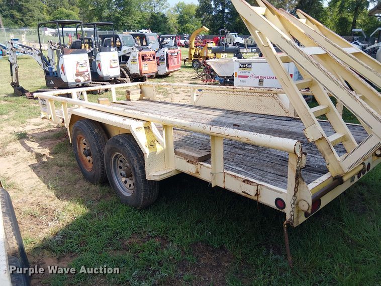image for item EE1644 2016 Parker Performance utility trailer