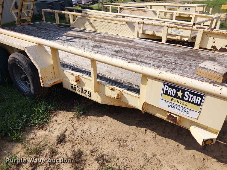 image for item EE1644 2016 Parker Performance utility trailer
