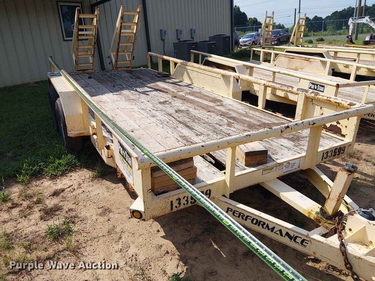 image for item EE1644 2016 Parker Performance utility trailer