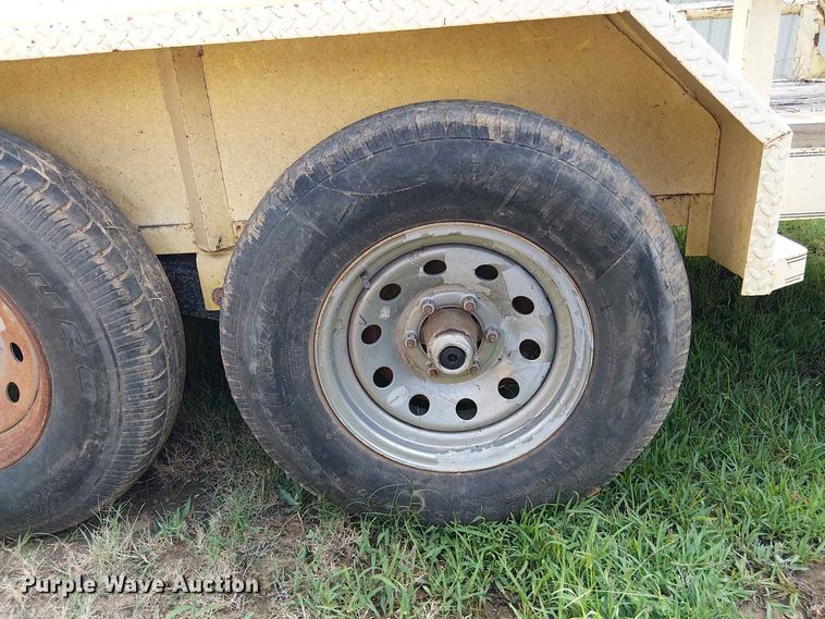 image for item EE1644 2016 Parker Performance utility trailer