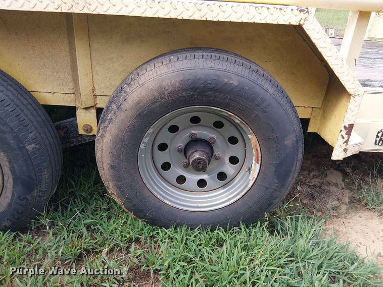 image for item EE1644 2016 Parker Performance utility trailer