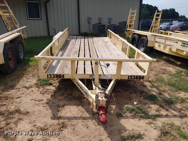 image for item EE1645 2016 Parker Performance utility trailer