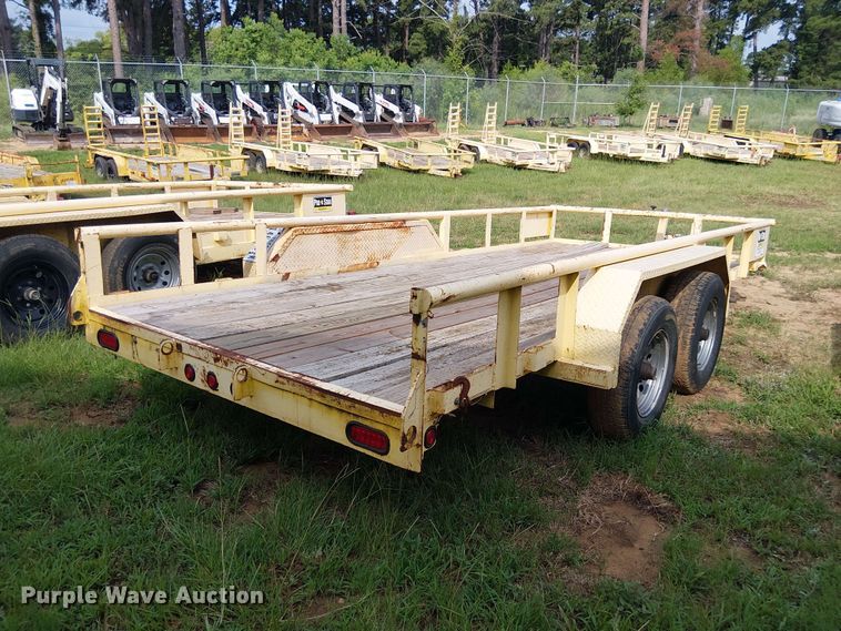 image for item EE1645 2016 Parker Performance utility trailer