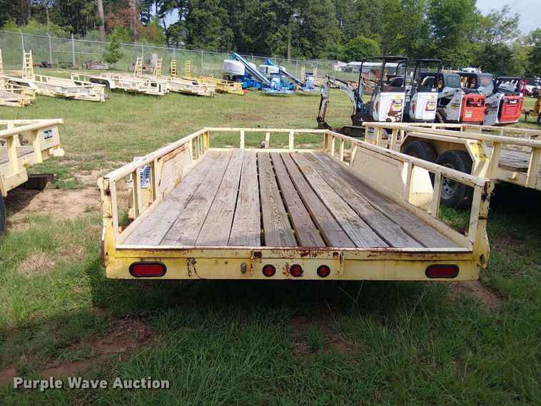 image for item EE1645 2016 Parker Performance utility trailer