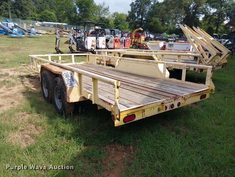 image for item EE1645 2016 Parker Performance utility trailer