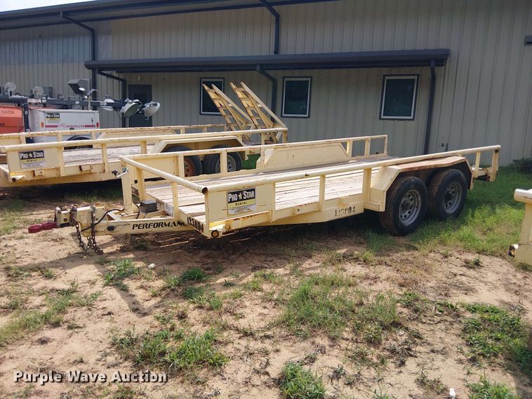 image for item EE1645 2016 Parker Performance utility trailer