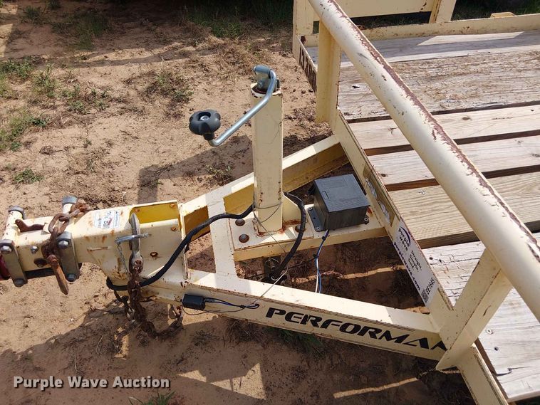 image for item EE1645 2016 Parker Performance utility trailer