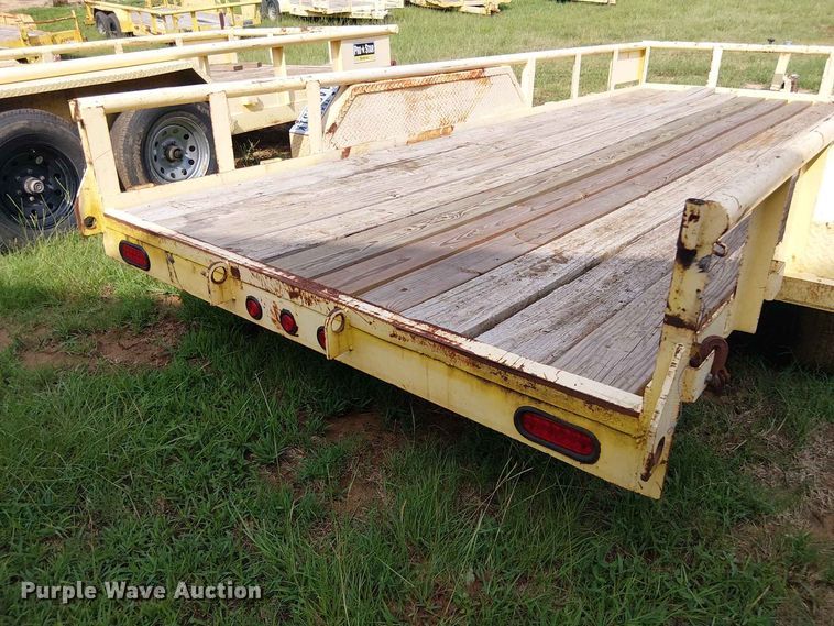image for item EE1645 2016 Parker Performance utility trailer